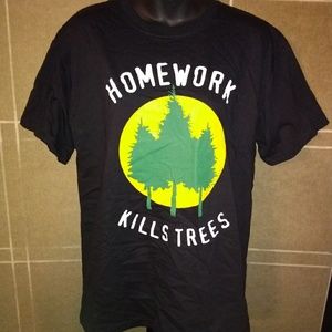 Homework Kills T-Shirt - NEW
